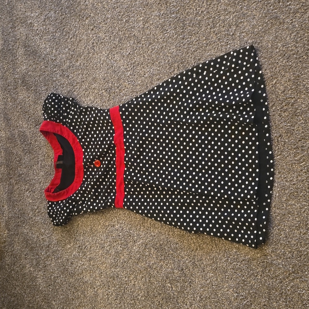 Medium polka dot sourpuss dress